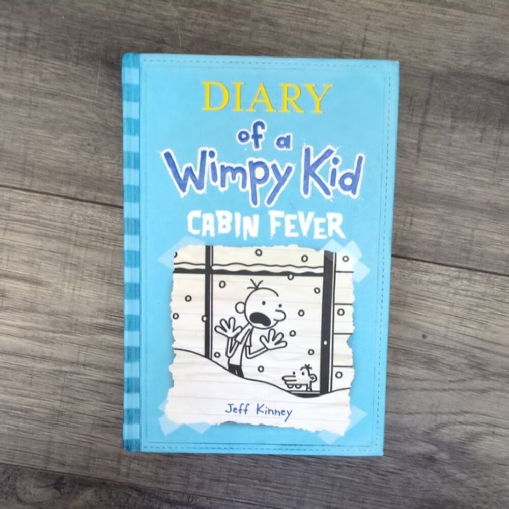 ***4/$20*** Jeff Kinney- Cabin Fever (Diary Of A Wimpy Kid #6) Hardcover